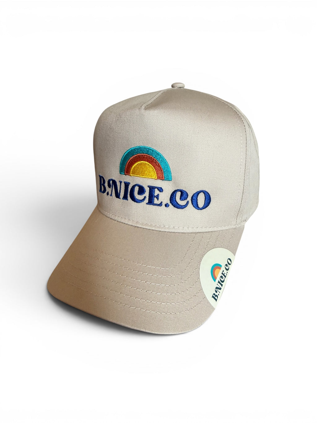 B.NICE.CO Trucker Hat- Tan