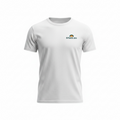 B.NICE.CO Logo Tee – White | Unisex Cotton T-Shirt