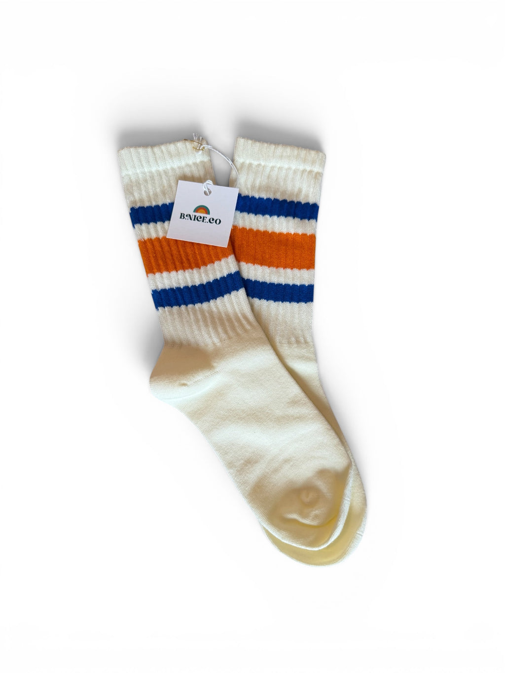 B.NICE.CO Retro Striped Socks
