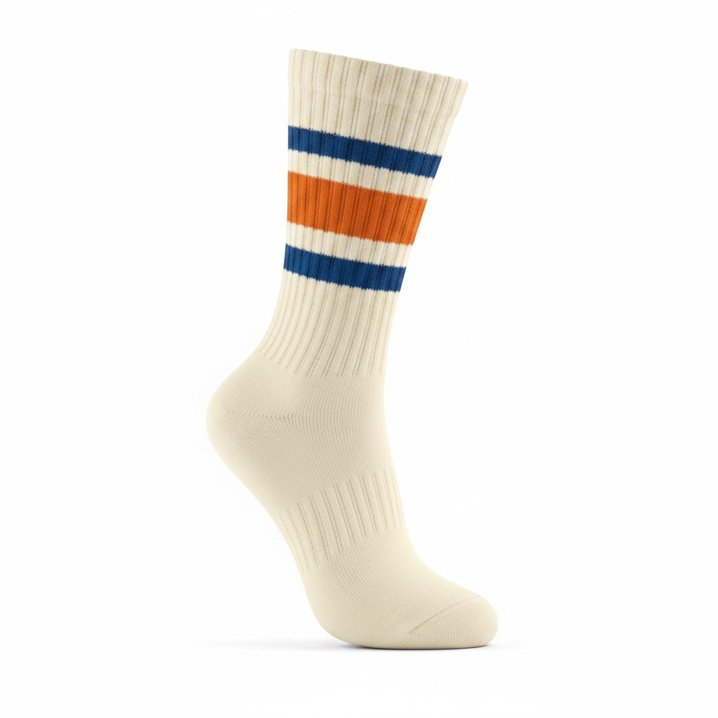 B.NICE.CO Retro Striped Socks